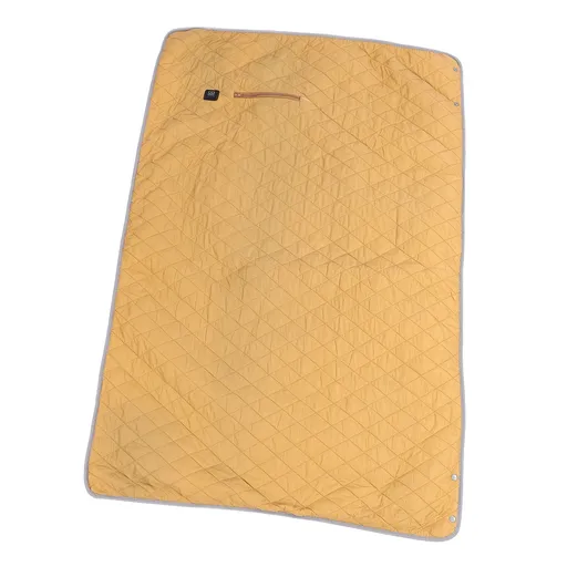 USB Heated Blanket 5V Heating Pad Winter Electric Throw Blanket Fast Heating Washable Soft Warm for Home Office Light Tan