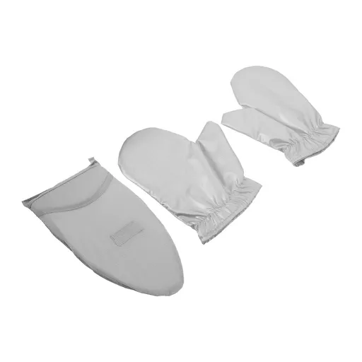 Grey Garment Steamer Gloves Set - , Anti-Steam Mitt for Safe Ironing