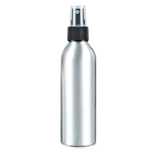 10pcs Travel Size Refillable Aluminum Spray Bottles Toner Cleaning Solution Mist - 10pcs-200ml