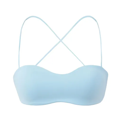 House Of Dasein Double Layered Small Chest Flat Narrow Version Without Cushion Underwear Sling - Baby Blue - M