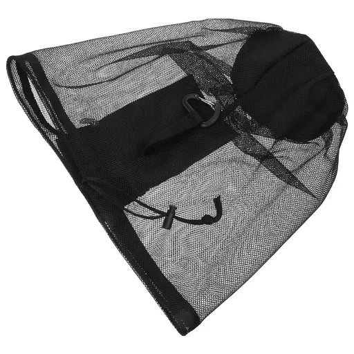 Black Ball Bag for Sports Enthusiasts Beach 1Pcs 12X9.6X9.6In