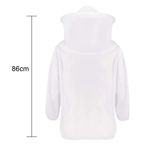 Beekeeping Jacket Beekeeping Protective Jacket Beekeeper Jackets Suit Beekeeping Smock Jacket Hood Men Women Bee Keeping
