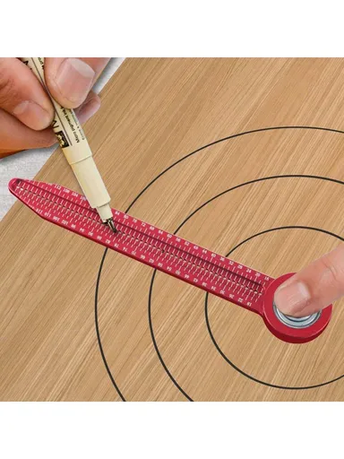 Woodworking Scribe Gauge – Carpentry Drawing Compass, Circular Drawing Tool, High Precision Marking Measurement Tool for Woodworkers