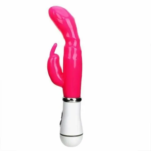 House Of Dasein Rabbit Vibrator 12 Modes G Spot Waterproof Vibrating - Rose Red