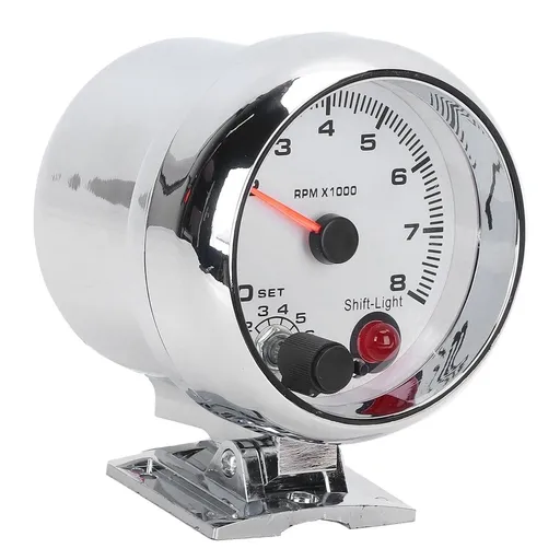Tacho Gauge Tachometer, Car Tachometer Metal with Users Manual for Maintenance Workers for Car