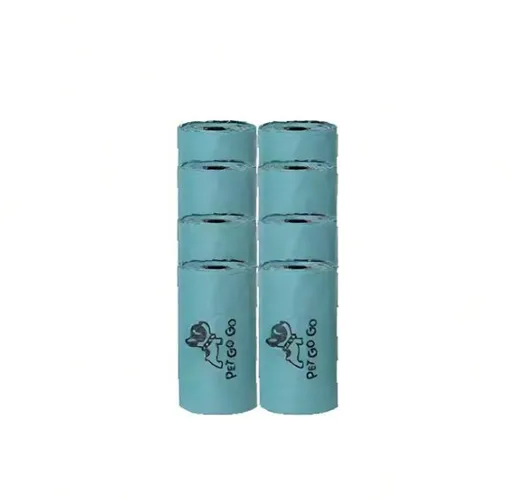 8 rolls of matching garbage bags