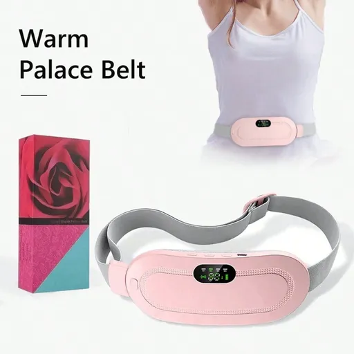 Women s Sunshine Portable Heating Belt USB Rechargeable 3 Speed Temperature 4 Mode Massage Abdominal Wrap Warm Palace Belt Menstrual Pad Ideal Valentine s Day Gift