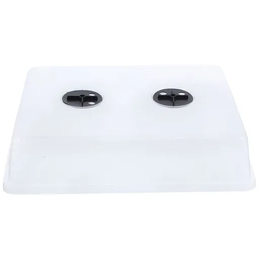 Clear Plant Pot Lid 1-Pack for Home Gardeners, Helps Retain Moisture and Protects Plants