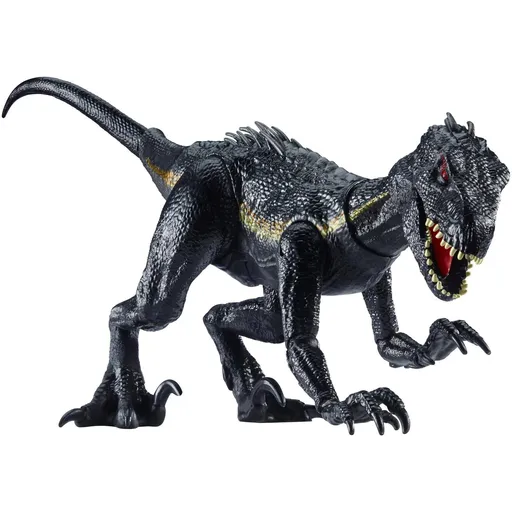 Lifelike Indoraptor Jurassic World Action Figure Adjustable Dinosaur Toy Model for Kids Compatible with Jurassic World