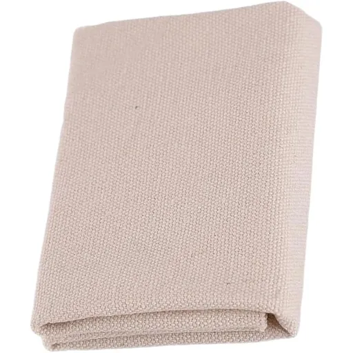 Canvas Polishing Pad for Leather Edge Finishing, Burnishing Cloth for Leathercraft, Edge Slicking Canvas Square 11.8x11.8 Inch Hand Tool