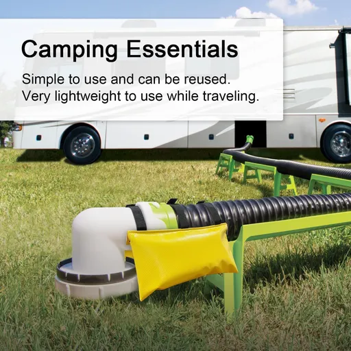Sewer Weight Bag, RV Sewer Hose Fastening Device Trailer RV, Heavy Duty, Camper, Oxford Cloth Septic Hose Weight Bag