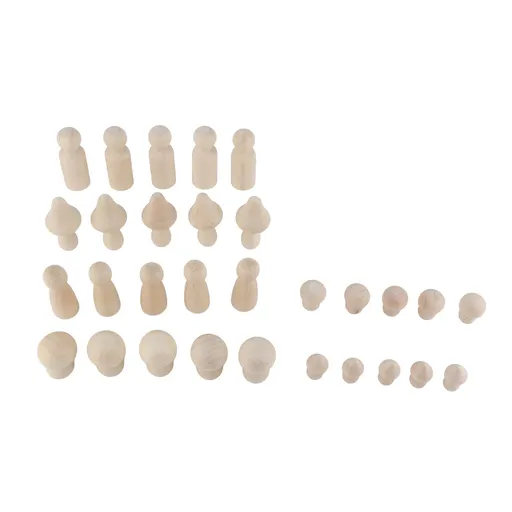 Mini DIY Wood Mushroom Crafts Unpainted Crafts Unfinished Wooden Mushroom