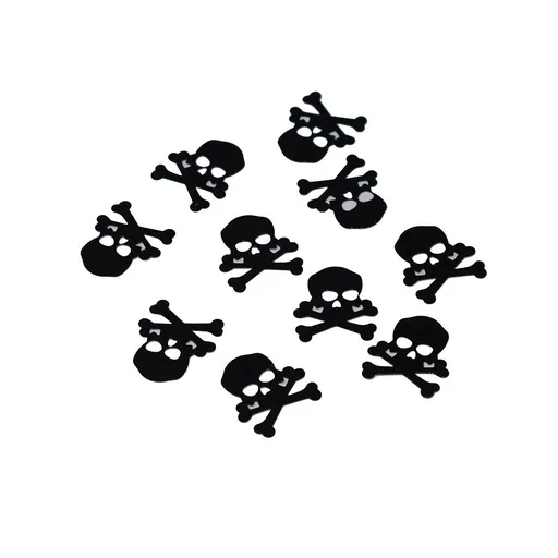 Skull Shape Party Celebration Decorative Table Scatters Confetti Decoration Supplies