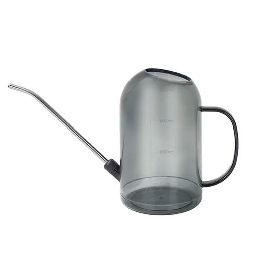 Extra Long Spout Watering Can 0.5 Gallon, Stainless Steel Spout Ergonomic Handle, Large Garden Water Pot Indoor Outdoor Flower Watering