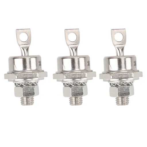 3PCS 70HFR120 70A Rectifier Diode Compact Stable Spiral Rectifier Module for Diesel Generator Accessories Positive Pole