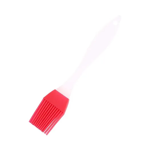 Silicone Basting Pastry Brushes,Heatproof Easy Clean Sauce for Food Kitchen Supplies Oil Brush BBQ Tools(Red)