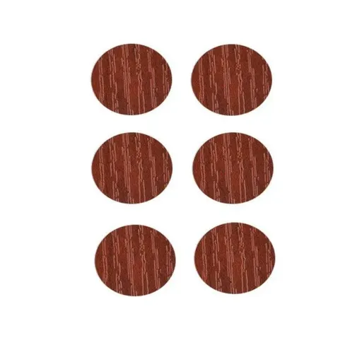 54 X Self Adhesive Decorative Screw Cover Caps Holes Cams Furniture Kitchen 20mm - PC 173