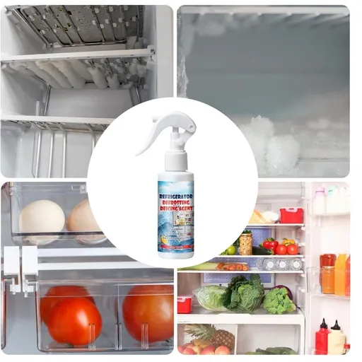 Freezer Defrost Spray Fast Ice Melting Remover 120ml Multipurpose Deicing Spray