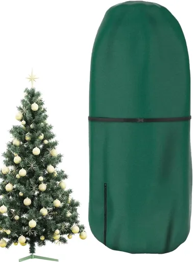 Christmas Tree Storage Cover - 9FT - Christmas tree storage bag - Christmas tree bag - Storage bag for Christmas tree - Storage bag for standing Christmas tree - Storage cover - Storage bag - Standing Christmas tree cover - Cover for Christmas tree -