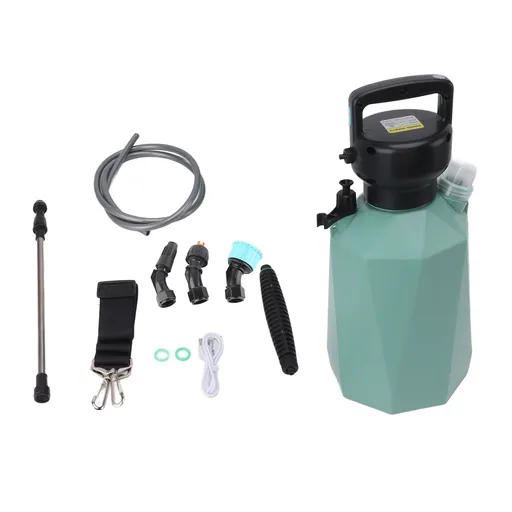 Rhombus 7.4V High Power Battery Powered Sprayer 5L Large Capacity Electric Sprayer for Garden Green
