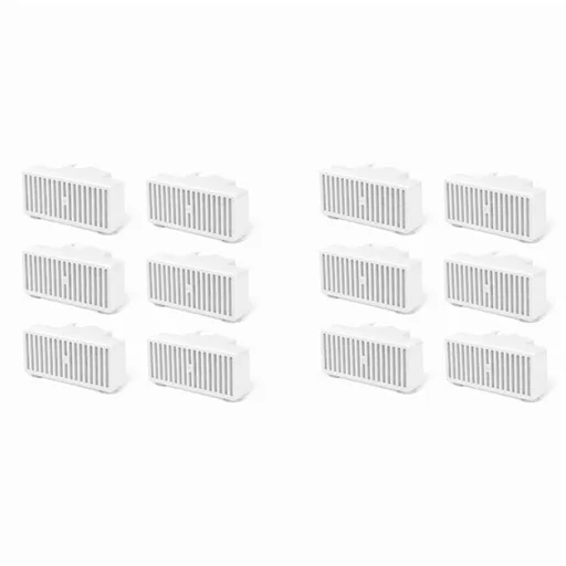 12x T-Shaped Filters Pet Water Fountain Filter Refill for Mini and Swan Pet Drinking Fountain B