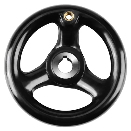 Diameter Round Handwheel Folding Disassemble Wheel Metal Hand Wheel with Plastic Handle for Lathe Milling Machine