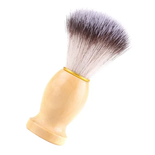 Wooden handle shaving brush, beard care brush, high-quality material shaving brush, men's shaving personal care accessories
