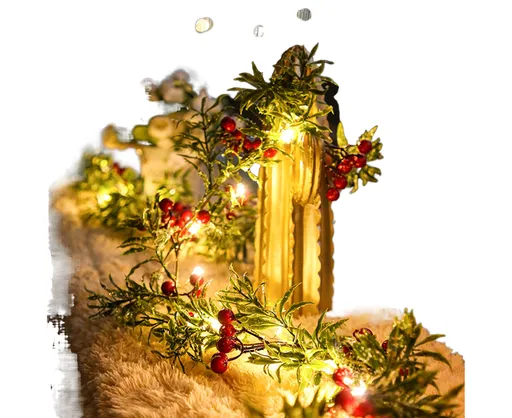 Xmas String Light Garden Decoration-Red