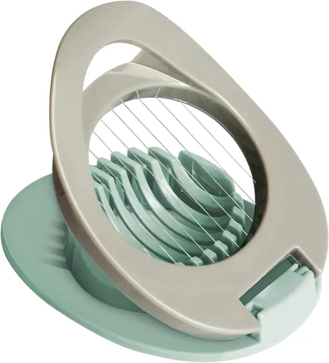 Egg slicer - Egg slicer with stainless steel wire - multi-functional egg slicer - slices boiled eggs, ham, bananas and strawberries evenly