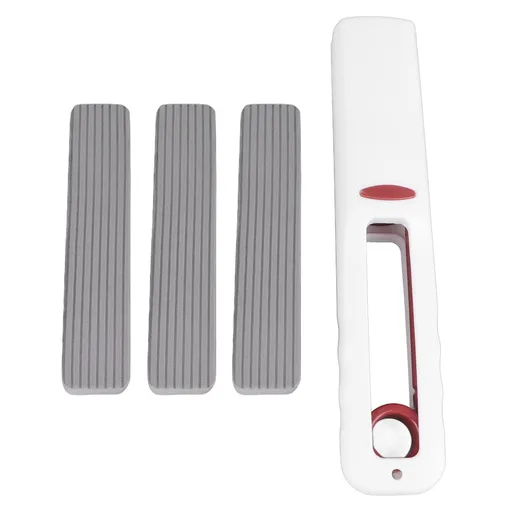 Portable Self Squeeze Mini Mop Wet and Dry Use Lazy Strong Absorbent Mop for Bathroom Kitchens One Pole (3 Mop Heads)