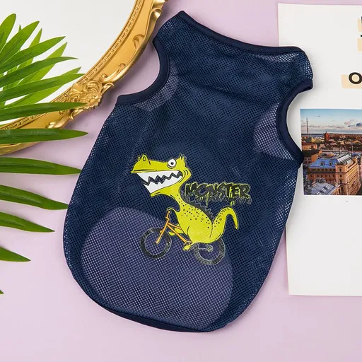 Pet Mesh Vest Dog Cat Clothing Lelemiao Polyester XXL