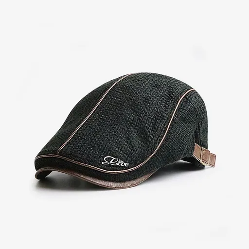 Beanie Winter Warm Adjustable Fit Black