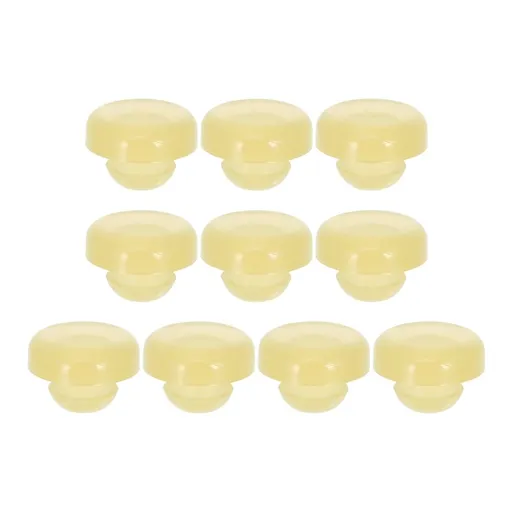 10Pcs Cushion Brake Pedal Stopper Pad Compatible for Car Parts and Daily Vehicle Use