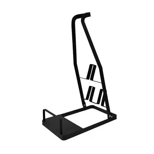 Modern Vacuum Cleaner Storage Rack Holder for Living Room Home Organizer Stand - Black