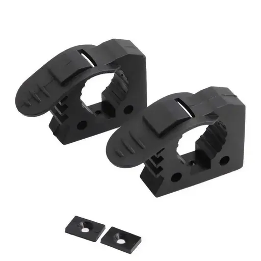 2Pcs Shovel Mount, Rubber Clamp Grip for 3-4cm Diameter Tools and Equipment Used on Off-road vehicle, Pickup Trucks, Utility Trailers
