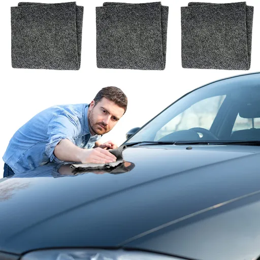 3PCS Nano Sparkle Cloth for Car Scratches, Advanced Nano Car Scratch Remover Easily Repair Scratches, Swirls, Paint Residues
