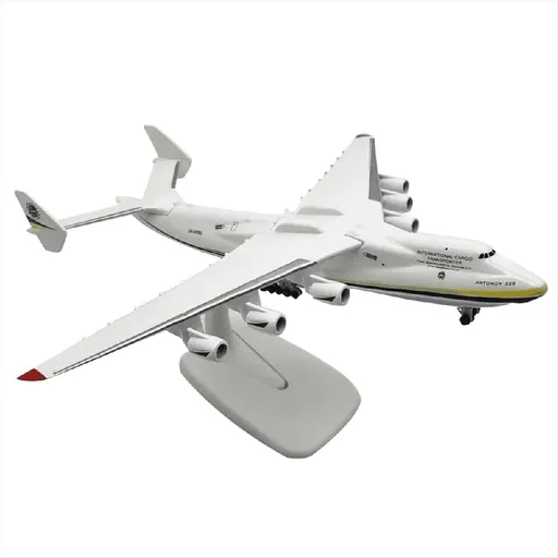 Metal Alloy Antonov An-225 Mriya Airplane Model 1/400 Scale Replica Toy for Collection