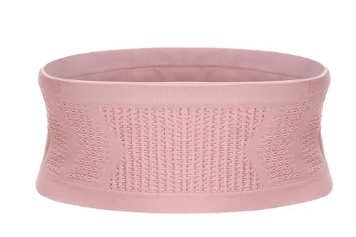 Invisible Running Waist Bag Belt Slim Running Belt Exercise Waist Belt Runner Belt for Running Walking Cycling Camping Gym -Pink / L