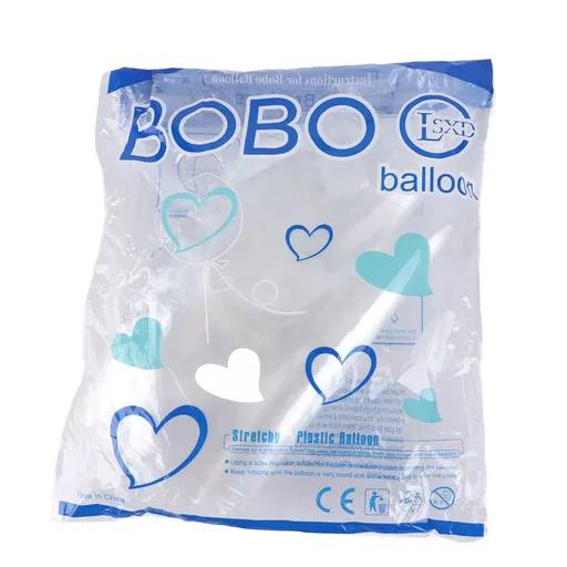 10PCS Bobo Balloons Wide Mouth Reusable Environmentally Friendly Transparent for Wedding Birthday Party