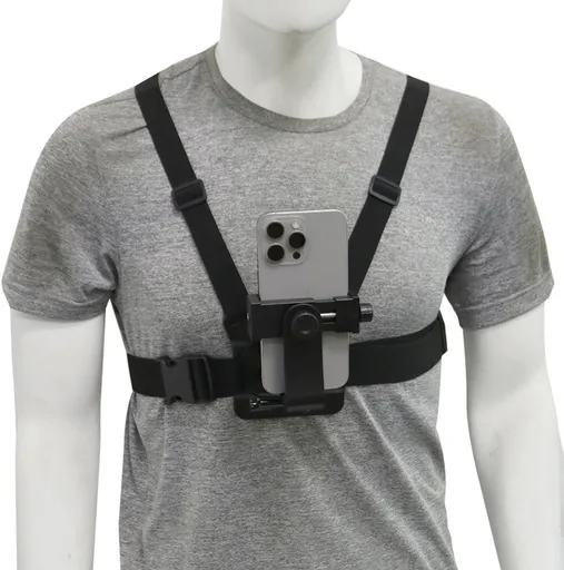 Chest Strap for Camera/Phone – First Perspective, Outdoor/Cycling