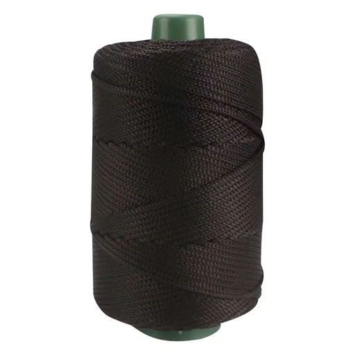 32 Colors Macrame Cotton Cord 200g/7.05oz,100% Natural Handmade 4 Strands Twisted Cotton Rope Polyester Thread Spools for Wall Hanging Plants Hangers Gift Wrapping Tapestry DIY Crafts #Z - Black