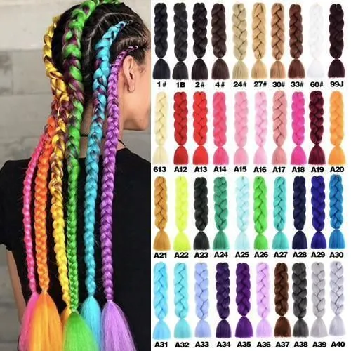 Giant braids reggae braids gradient braids, beige