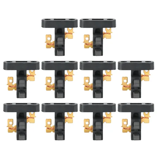 10PCS Carbon Brush Assembly Carbon Brush Holder Fit for 188F/190F/5-8KW Gasoline Generator
