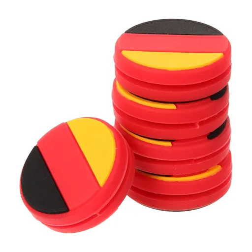 Worgeous 5 Pcs Tennis Racket Shock Absorber Match Dampers for Rackets Man