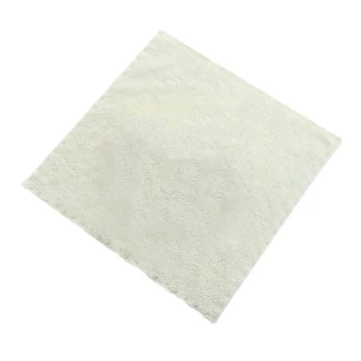 1 Pack Coral Fleece Square Hand Towel, Soft Absorbent 30 x 30 cm Dish Cloth for Kitchen, Bath and Household Cleaning, Style A