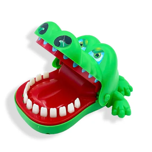 Dentist Game Crocodile Teeth Game Alligator Tooth Game Crocodile Game with Teeth Alligator Game Push Teeth Down (Crocodile)