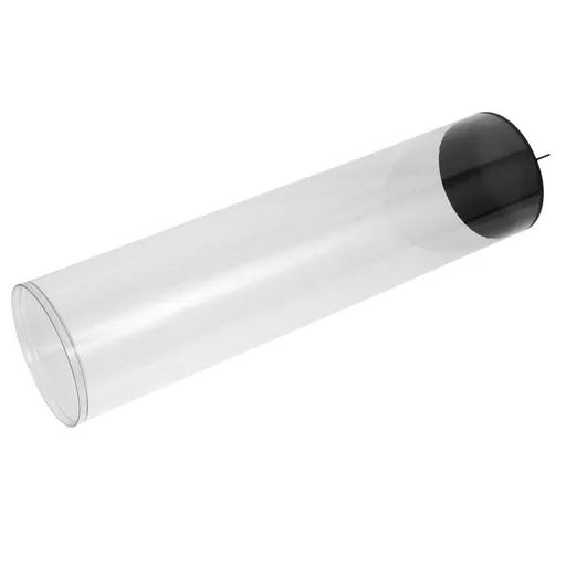 PVC Reusable Cylinder Tennis Tube for Sports Enthusiasts, 1 Pack Storage Container for Tennis