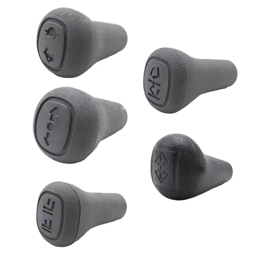 Forklift Replacement Handle Knob Kit 5Pieces/set Suitable for Effortless Control and Enhanced Productivity in Warehouses
