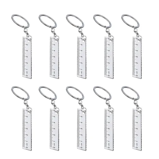 Miniature Metal Ruler For Accurate Gemstones Sizing Travel Outdoor Portable Measuring Device