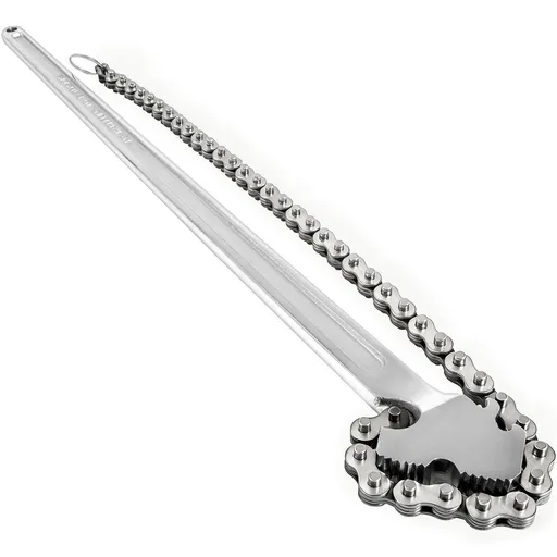 24 Inch Pipe Chain Wrench Heavy Duty 6.7 Inch Chain Wrench